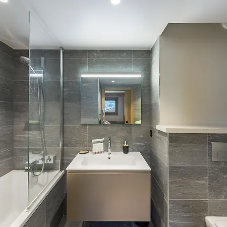 Lumineux Avec Spa, Piscine Et Sauna Pour 7 Personnes Near - Fr-1-569-132 Apartment Megeve