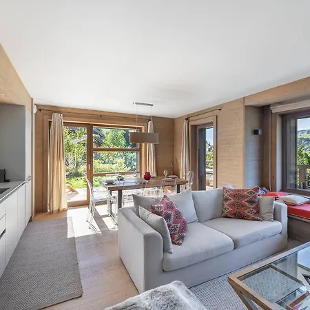 Apartment Lumineux Avec Spa, Piscine Et Sauna Pour 7 Personnes Near - Fr-1-569-132 Megeve